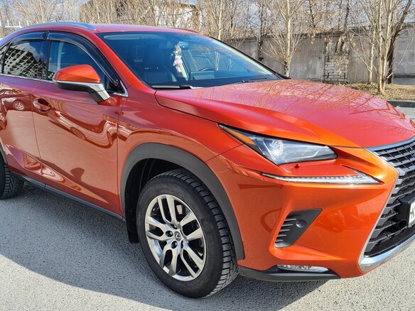 2021 Lexus NX 300 I Рестайлинг, оранжевый, 4850000 рублей - вид 14