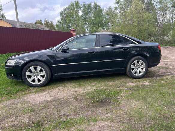 2004 Audi A8 II (D3), чёрный, 900000 рублей - вид 6