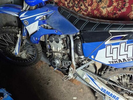 2005 Yamaha YZ250F, синий, 250000 рублей, вид 1