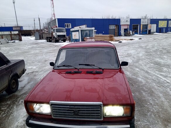 2006 Lada (ВАЗ) 2107, пурпурный, 280000 рублей - вид 2