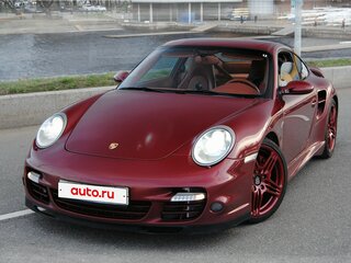 2008 Porsche 911 Turbo VI (997), пурпурный, 8200000 рублей, вид 4