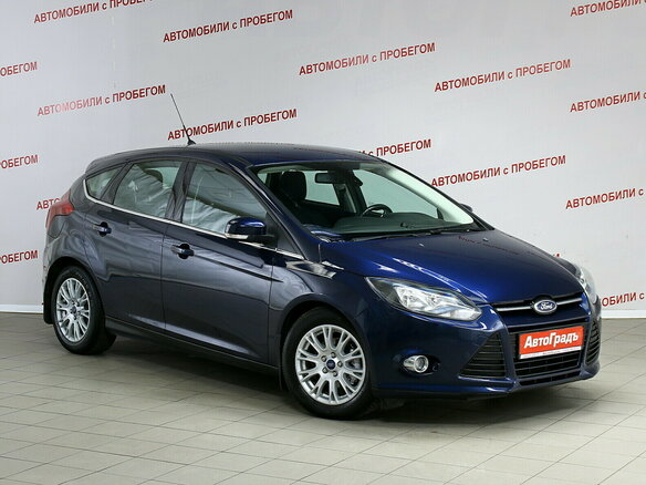 2013 Ford Focus III, синий - вид 2
