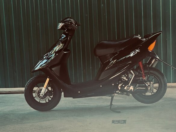 1993 Honda Dio, чёрный