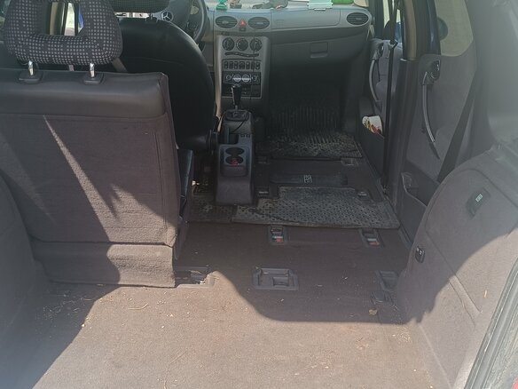 1998 Mercedes-Benz A-Класс 160 I (W168), синий, 180000 рублей - вид 15