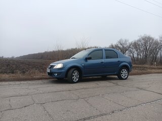 2012 Renault Logan I Рестайлинг, синий, 500000 рублей, вид 5