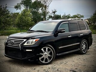 2015 Lexus LX 570 III Рестайлинг, чёрный, 5600000 рублей, вид 2