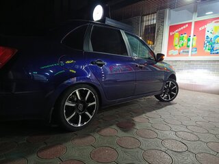2013 Lada (ВАЗ) Granta I, синий, 650000 рублей, вид 2