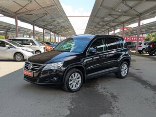 2008 Volkswagen Tiguan I, чёрный, 888900 рублей, вид 4