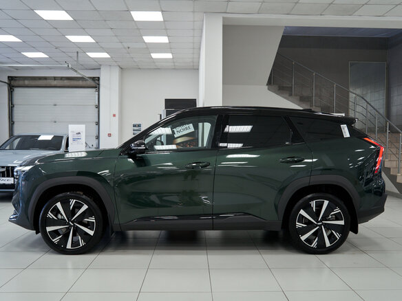 2026 Geely Atlas II, зелёный - вид 1