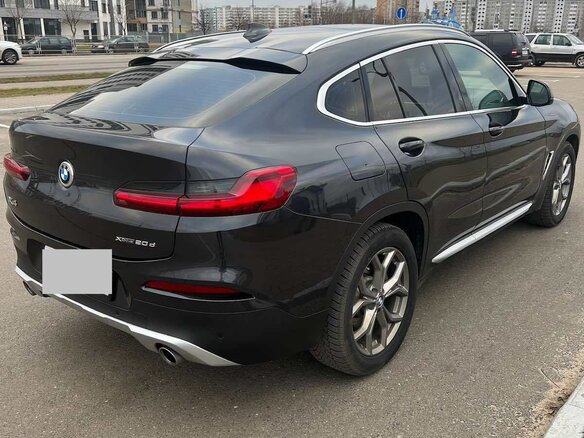 2020 BMW X4 20d II (G02), чёрный, 3600000 рублей - вид 5