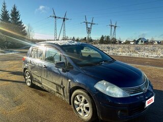 2007 Nissan Tiida I, синий, 600000 рублей, вид 5