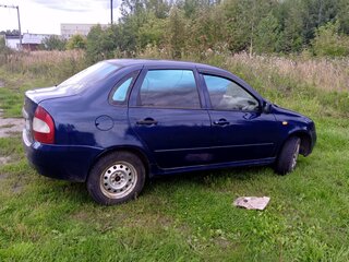 2007 Lada (ВАЗ) Kalina I, синий, 250000 рублей, вид 3