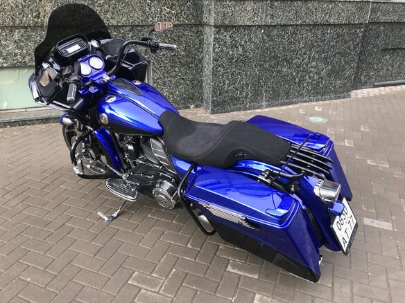 2012 Harley-Davidson CVO, синий - вид 6