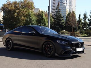 2019 Mercedes-Benz S-Класс AMG 63 AMG III (W222, C217) Рестайлинг, чёрный, 12450000 рублей, вид 3