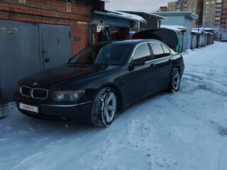2002 BMW 7 серии 745i IV (E65/E66), чёрный, 750000 рублей, вид 1