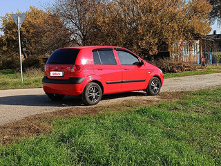 2008 Hyundai Getz I Рестайлинг, красный, 550000 рублей, вид 2