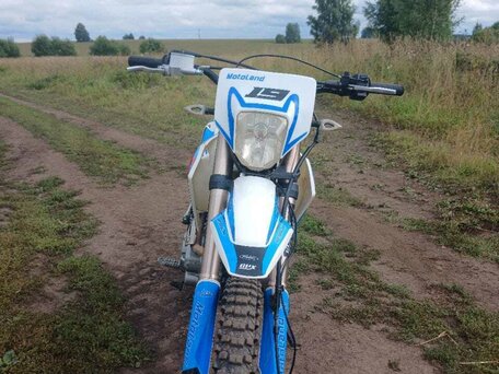2021 Motoland XT 250 ST, синий, 110000 рублей, вид 3