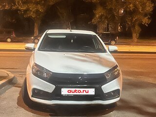 2021 Lada (ВАЗ) Vesta CNG I, белый, 900000 рублей, вид 3