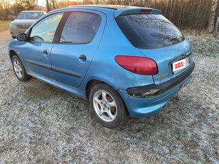 2001 Peugeot 206, синий, 130000 рублей, вид 5