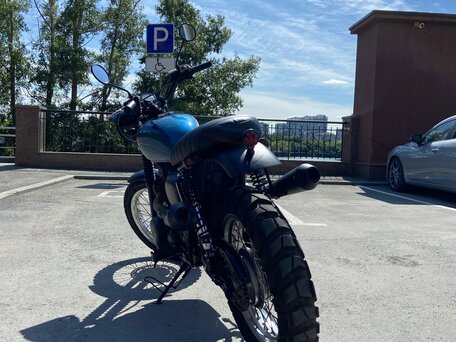 2008 Kawasaki W 800, синий, 500000 рублей, вид 4