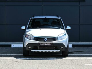 2014 Renault Sandero I, серый, 859000 рублей, вид 3