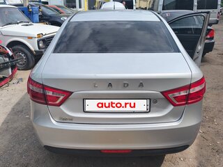 2017 Lada (ВАЗ) Vesta I, серебристый, 690000 рублей, вид 5