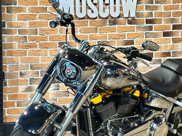 2025 Harley-Davidson Fat Boy, чёрный, 6000000 рублей - вид 7