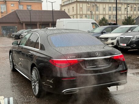 2026 Mercedes-Benz S-Класс 500 Long 4MATIC VII (W223), чёрный, 14290000 рублей, вид 4