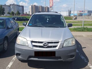 2005 Mazda Tribute I Рестайлинг, серебристый, 393000 рублей, вид 2