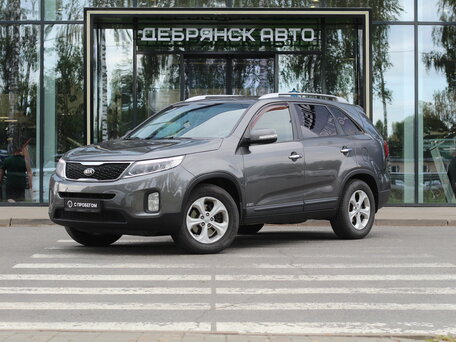 2012 Kia Sorento II Рестайлинг, серый, 1390000 рублей, вид 1