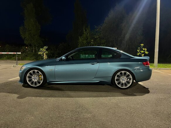 2008 BMW 3 серии 320i V (E90/E91/E92/E93), голубой, 1300000 рублей - вид 7