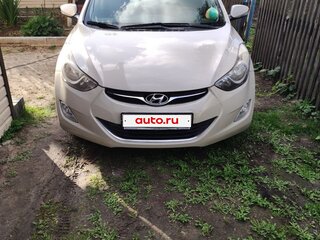 2012 Hyundai Elantra V (MD), бежевый, 1050000 рублей, вид 4