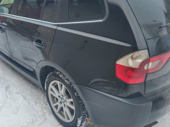 2004 BMW X3 25i I (E83), чёрный - вид 12