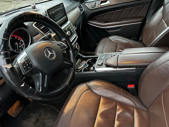 2013 Mercedes-Benz GL-Класс 350 II (X166), синий, 2700000 рублей - вид 9