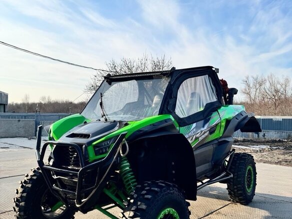 2021 Kawasaki Teryx KRX 1000, зелёный - вид 2