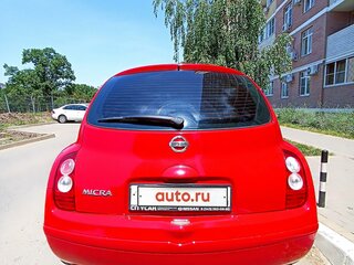 2007 Nissan Micra III (K12), красный, 469000 рублей, вид 4