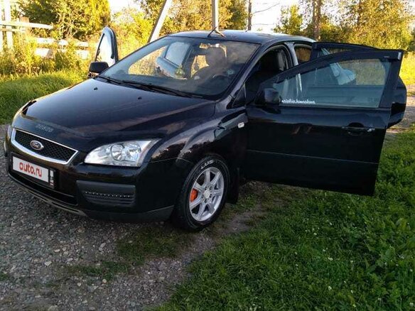 2006 Ford Focus II, чёрный