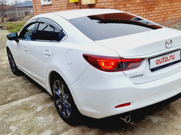 2016 Mazda 6 III (GJ) Рестайлинг, белый, 1950000 рублей - вид 17