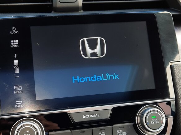 2016 Honda Civic X, синий - вид 8