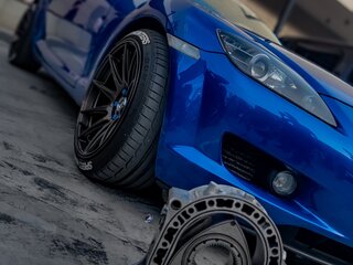 2003 Mazda RX-8 I, синий, 1500000 рублей, вид 2