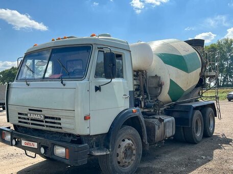 2001 КамАЗ Автобетоносмеситель, серый, 1290000 рублей, вид 1