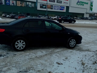 2008 Toyota Corolla X (E140, E150), чёрный, 1000000 рублей, вид 2