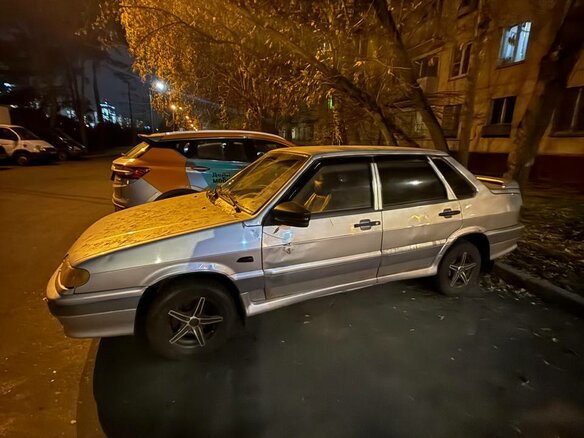 2005 Lada (ВАЗ) 2115, серебристый, 55000 рублей - вид 1