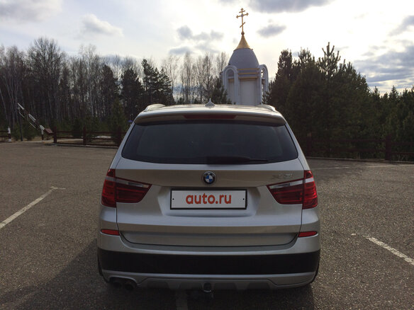 2012 BMW X3 28i xDrive II (F25), серебристый - вид 6
