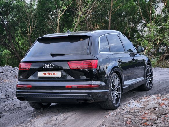 2015 Audi Q7 II (4M), чёрный, 3300000 рублей - вид 4