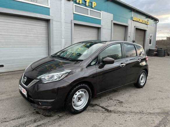 2017 Nissan Note II Рестайлинг, коричневый, 1390000 рублей