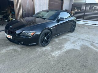 2004 BMW 6 серии 645i II (E63/E64), чёрный, 1970000 рублей, вид 1