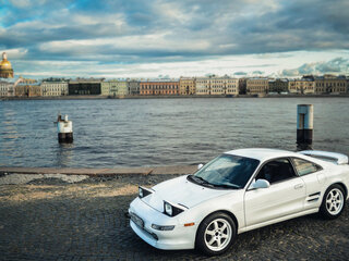 1995 Toyota MR2 II (W20), белый, 1800000 рублей, вид 1