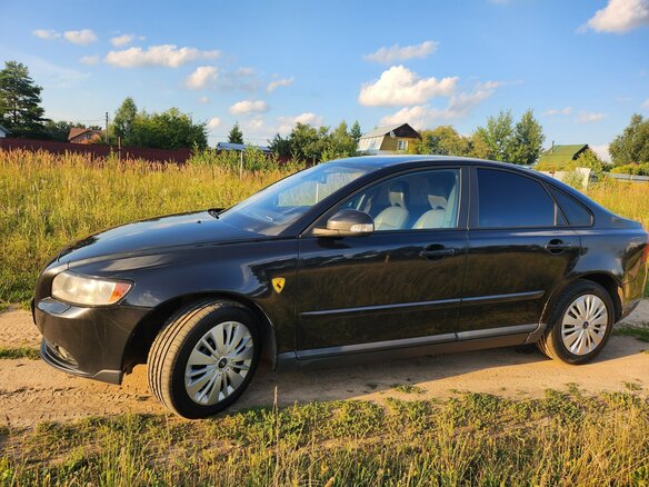 2007 Volvo S40 II Рестайлинг, чёрный, 499000 рублей - вид 12