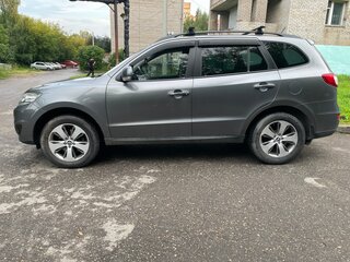 2011 Hyundai Santa Fe II Рестайлинг, серый, 1200000 рублей, вид 4